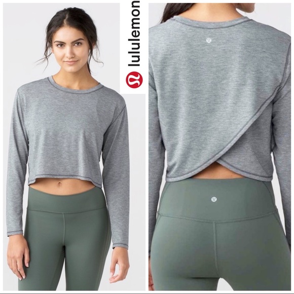 lululemon athletica Tops - 🌟SOLD🌟Lululemon Tee Long Sleeve Crop
